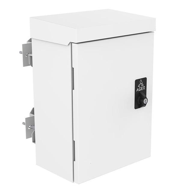 AGER MIDI B TIP MOBESE 425x700x275mm MONTAJLI (W:425 H:700 D:275) MM (B2 OUTDOOR 7035)AG-MB457028B2-D-A-M1 - Görsel 2