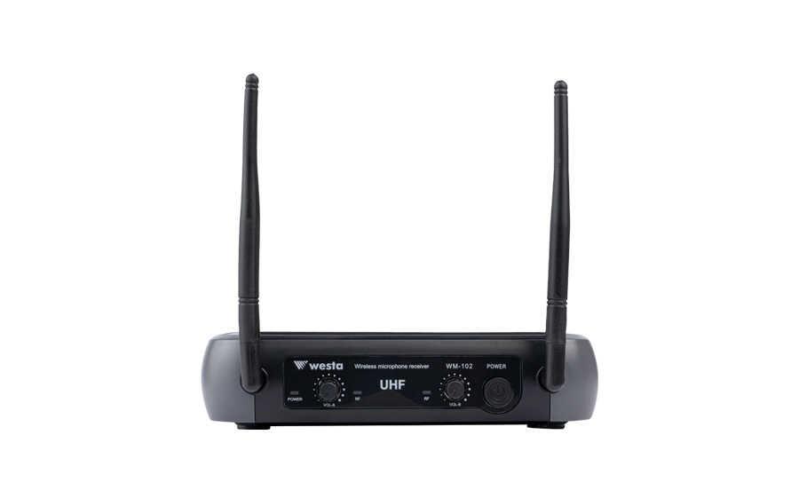WESTA WM-102HT 1Receiver + 1Handheld Mic. + 1Lavalier Mikrofon Set - Görsel 2